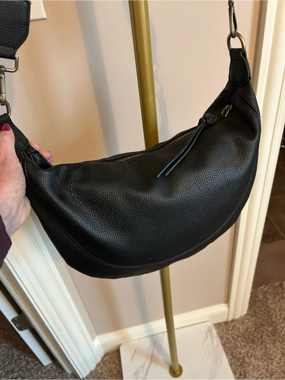 Anthropologie Vegan Leather Bag